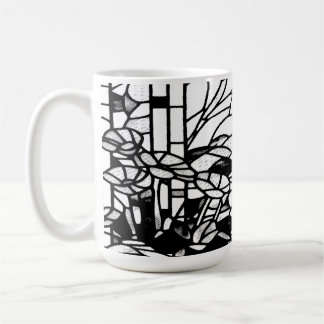 Garden Stained Glass  Coffee Mug