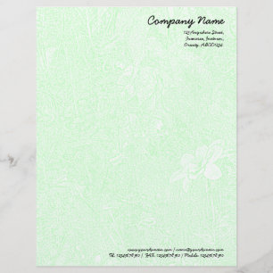 Garden - Subtle Green Letterhead