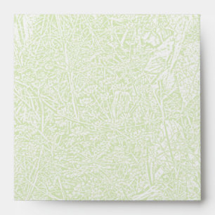 Garden - Subtle Martian Green Envelope