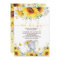 Garden Sunflowers Elephant Neutral Baby Shower