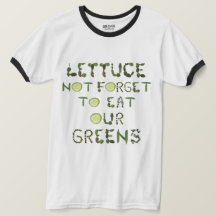 Garden T-shirt - a reminder to eat your greens!