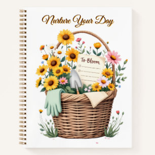 Garden Task List Magnetic Notepad for Garden She Notebook