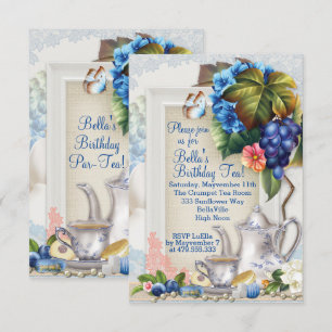Garden Tea Party Invitation