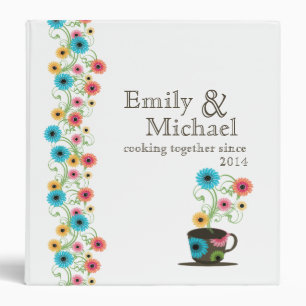 Garden Tea Party Recipe Collection Binder