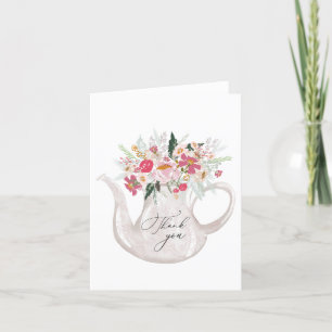 Garden Tea Party Thank You Card