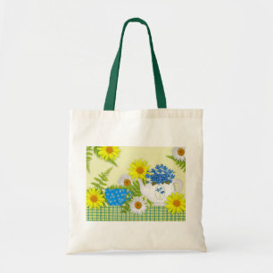 Garden Tea Tote Bag