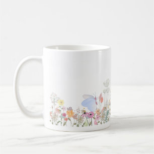 Garden - Textless Water Color Coffee Mug