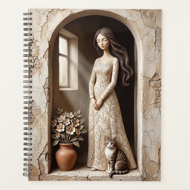  Garden Threshold Journal Quiet Studio Planner (Front)