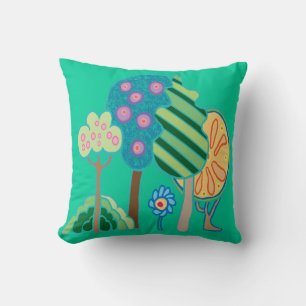 Garden Throw Pillow