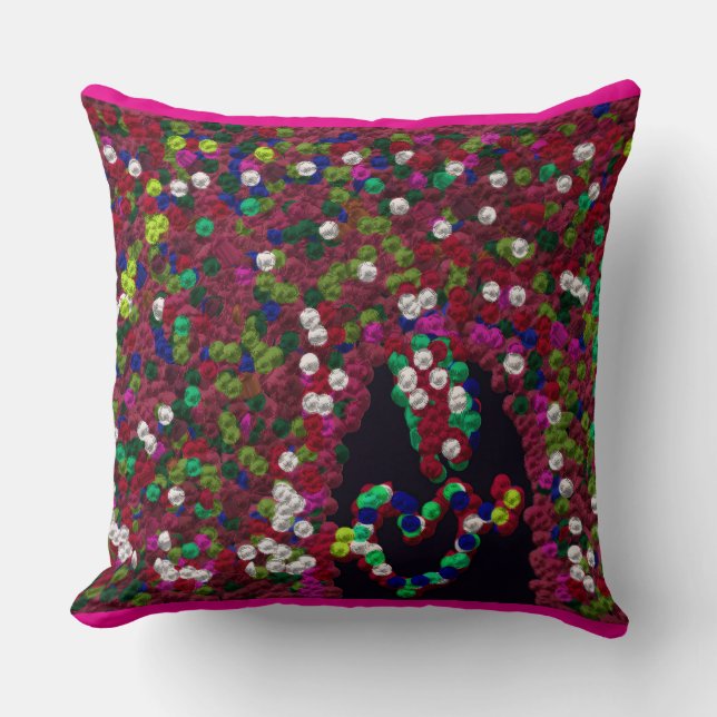 Garden Throw Pillow (Front)