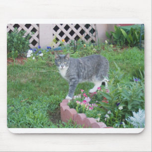 GARDEN TIGER MOUSE PAD