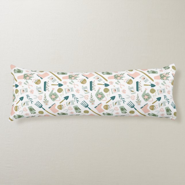 Garden Time Body Pillow (Front)
