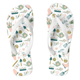 Garden Time Flip Flops