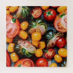 Garden Tomatoes Vegetable Jigsaw Puzzle