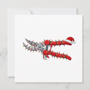 Garden tool Pruning Shear Christmas Garderning   Invitation