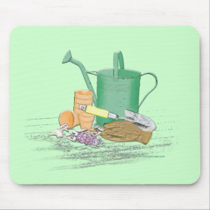 Garden Tools Garden Art Mouse Pad