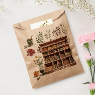Garden Treasures Gift Seed and Herbs Favour  Bag