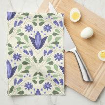 Garden Trellis Serviette de cuisine