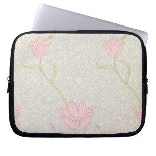 'Garden Tulip' wallpaper design, 1885 Laptop Sleeve
