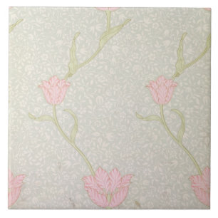 'Garden Tulip' wallpaper design, 1885 Tile