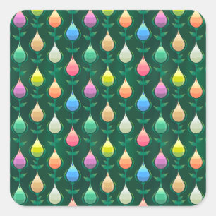 garden tulips stickers
