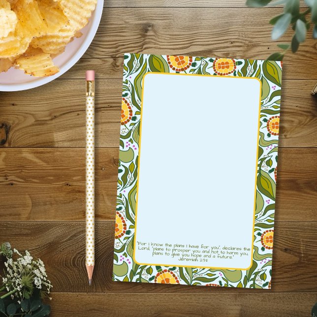 Garden Turtles Hand-illustrated Scripture Post-it Notes (Creator Uploaded)