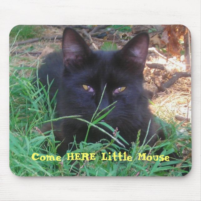 Garden Variety Jungle Cat Mouse Pad (Front)