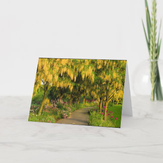 Garden Walk Greeting Card