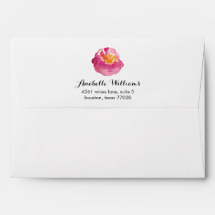 Garden Watercolor Envelope