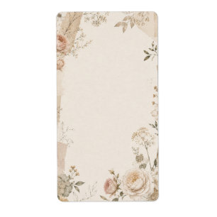 Garden Wedding Invitation with Natural