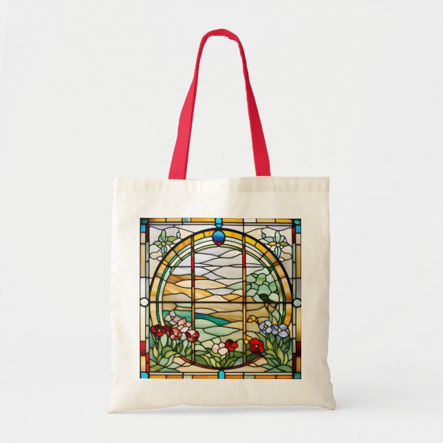 Garden Window Tote Bag (Front)