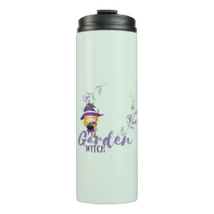 GARDEN WITCH - Personalize with text, spell, sigil Thermal Tumbler