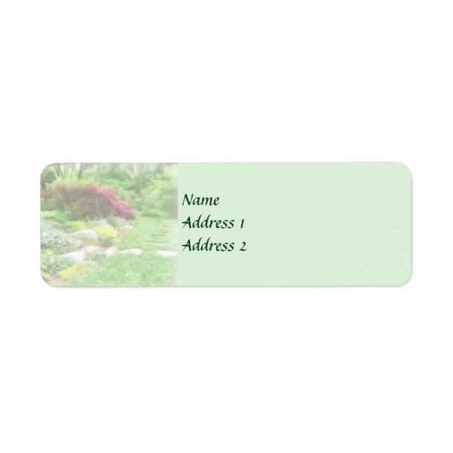Garden With Japanese Maple Wedding Products (Front)