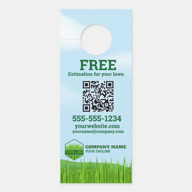 Gardener Affichette de porte d'entretien et d'entr (Devant)