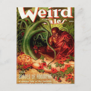 Gardener and Napping Woman Postcard