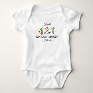 Gardener Baby Little Sprout Maker Gardening Bodysuit