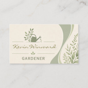 Gardener Business Card