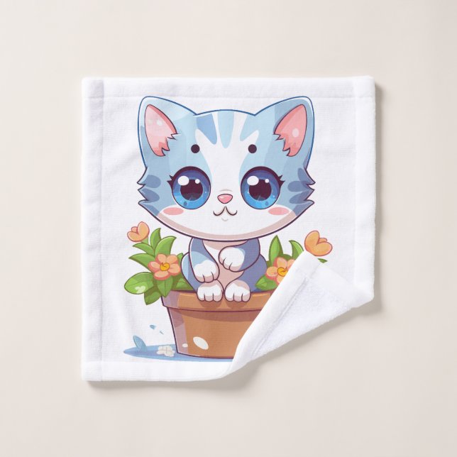 Gardener Cat Wash Cloth (Wash Cloth)
