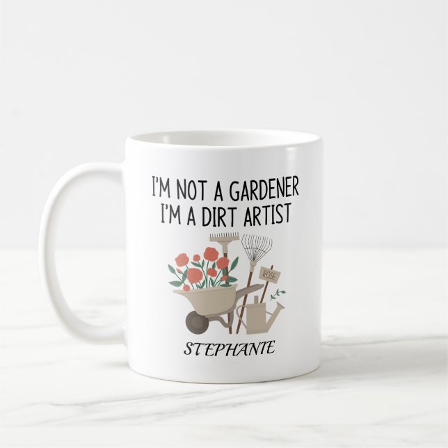 Gardener Coffee Mug (Left)