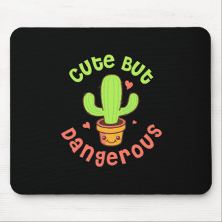 Gardener Cute But Dangerous Mouse Pad