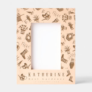 Gardener  etched frames