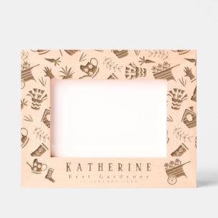 Gardener  etched frames