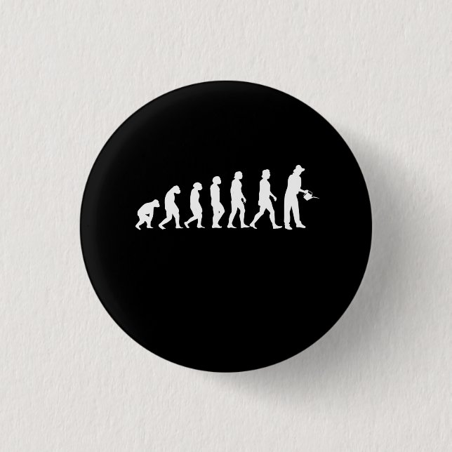 Gardener Evolution 1 Inch Round Button (Front)