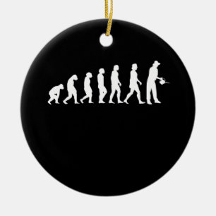Gardener Evolution Ceramic Ornament