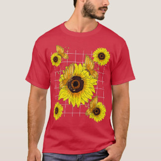 Gardener Flower Blossoms Butterfly Insect Nature S T-Shirt