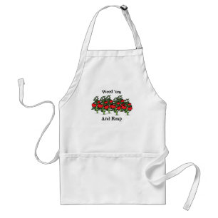 Gardener Funny Weed 'em And Reap Standard Apron