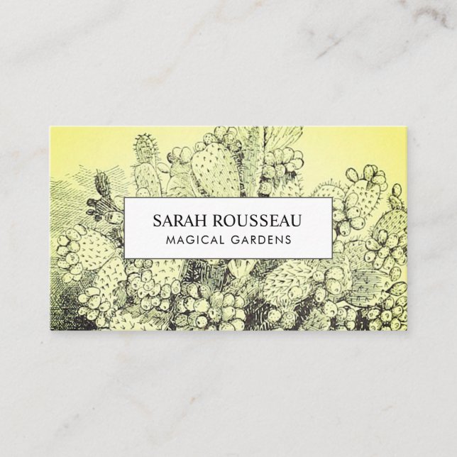 Gardener Landscaper Business Card (Front)