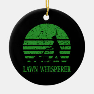 Gardener - Lawn Whisperer Ceramic Ornament