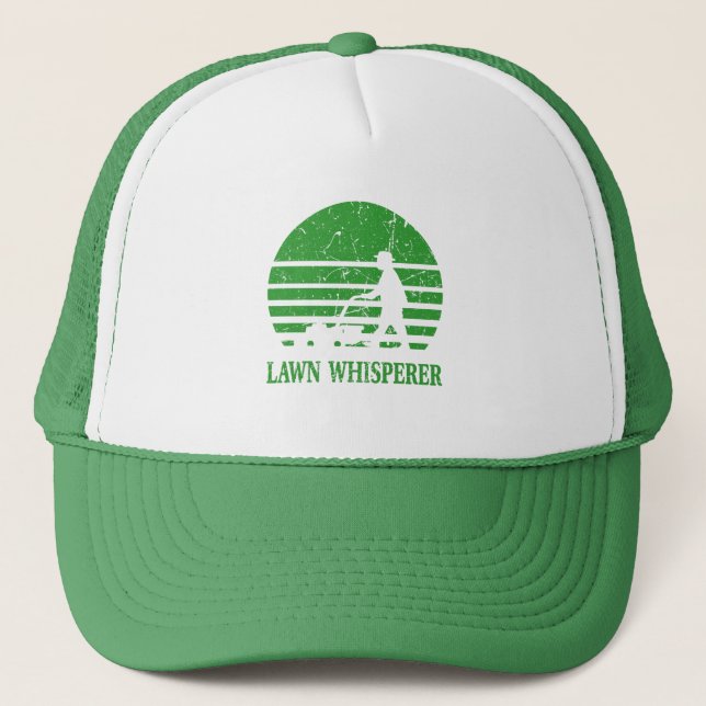 Gardener - Lawn Whisperer  Trucker Hat (Front)
