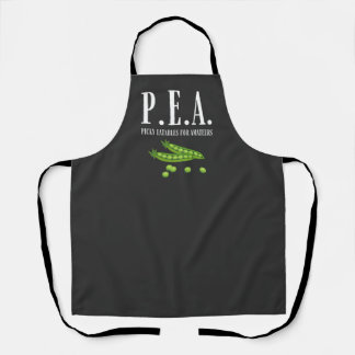 Gardener Sarcastic Pea Apron Medium